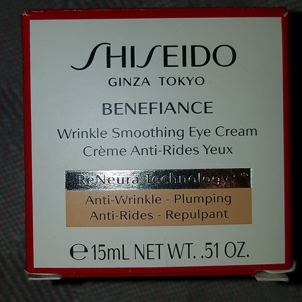 Shiseido benefiance wrinkle smoothing eye cream